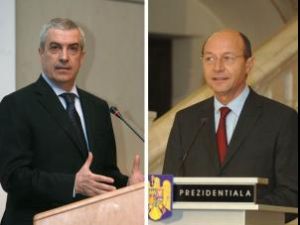 Băsescu şi Tăriceanu au fost în 2007 pe contre