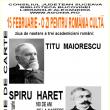 „15 februarie -  O zi pentru România cultă”