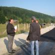 Gheorghe Flutur a inspectat ieri dimineaţă lucrările de modernizare a drumului judeţean Poiana Micului-Suceviţa