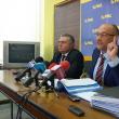 Alexandru Băişanu (dreapta) ameninţă conducerea centrală a PNL cu judecata