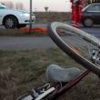 Un biciclist a fost accidentat mortal de un autoturism care venea din spate