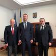 Ioan Balan, alături de Eminenţa Sa, Oleksandr Bankov, ambasadorul Ucrainei la Bucureşti, şi Paul Rohovei, consilier în cadrul Ambasadei