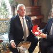 Ion Lungu a avut o întâlnire oficială cu ministrul plenipotențiar Oleg Ungureanu, adjunct al misiunii diplomatice