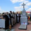 Monumentul Eroilor, reabilitat, împreună cu placa comemorativă, au fost sfințite de un sobor de preoți de la parohiile din Burdujeni