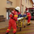 Amplu exercițiu de simulare a unei situații de urgență, la liceul din Vicovu de Sus
