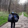 Prorectorul USV, profesorul universitar Mihai Dimian, a strâns patru saci cu gunoaie din Parcul Șipote