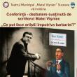 Conferință-dezbatere susținută de scriitorul Matei Vișniec