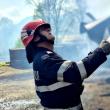 Două incendii puternice în același sat – Mihoveni, în interval de jumătate de oră