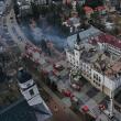 Palatul Administrativ din Suceava a fost grav afectat de un incendiu izbucnit în luna martie a anului 2021