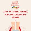 14 donatori onorifici ai Centrului Județean de Transfuzie Sanguină Suceava vor fi sărbătoriți de Fundația Umanitară Nord 2001 Sânge pentru România