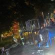 Spațiul de joacă ars în incendiu