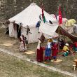 Atmosfera vremurilor de altădată a cuprins Cetatea de Scaun