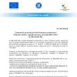 Comunicat de presă privind finalizarea proiectului Granturi pentru capital de lucru acordat IMM-urilor” SC BELACRIS SRL