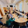 Primarul municipiului Rădăuți, Bogdan Loghin, s-a întâlnit cu managerii unităților de învățământ din municipiu