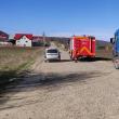 Camionul acroșat de tren