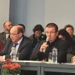 Insp. Grigore Bocanci (centru) prezentând bilanțul anului școlar trecut