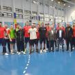 Handbaliștii suceveni, felicitați de primarul Sucevei pentru rezultatele din campionat