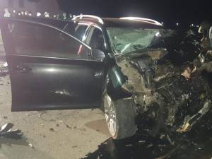Cumplitul accident de duminică seară, de pe drumul comunal Dumbrăveni-Bursuceni