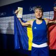 Lăcrămioara Perijoc a câștigat medalia de argint la Europenele de box. Foto Cristian Nistor