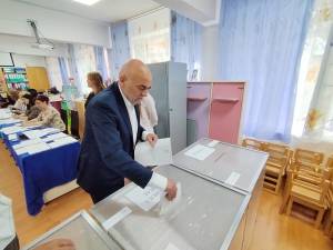 Vasile Rîmbu a votat pentru fericirea și bunăstarea sucevenilor și pentru a face Suceava bine