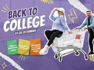 „Back to college”, la Iulius Mall Suceava, cu promoții și tombolă cu premii