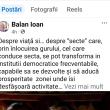 Cine-i „Guru” la care se referă deputatul PNL Ioan Balan, într-o postare surprinzătoare pe pagina personală de Facebook?