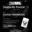 Poetul Ștefan Manasia, invitat la Suceava, la Seara de Poezie 14