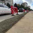Lucrări de traversare prin săpătură deschisă, pe Calea Obcinilor