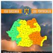 Cod Portocaliu de precipitații abundente pentru tot județul Suceava
