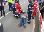Accident groaznic: un bărbat şi fiul său, pietoni, loviţi în plin de o maşină