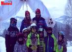 Cununie civilă pe pârtia de schi din Vatra Dornei; primarul Boncheș a venit pe schiuri