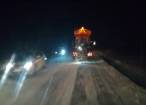 Pe drumurile din Suceava se circulă în condiții de iarnă